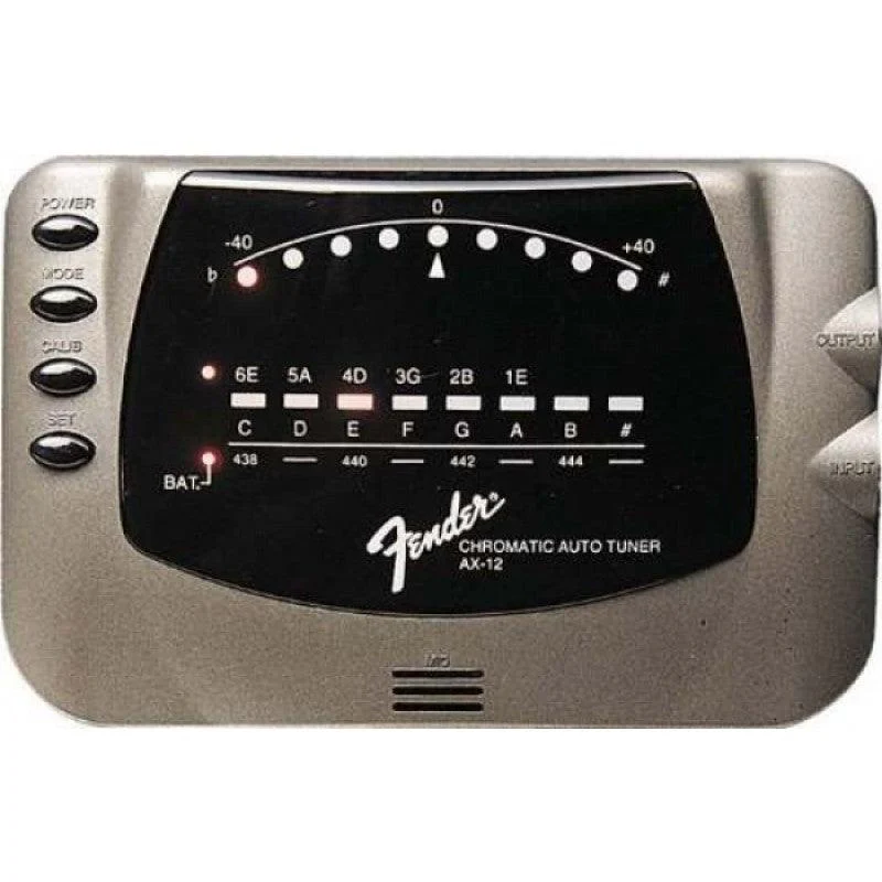 Afinador Fender Ax-12 Cromatico De Plug