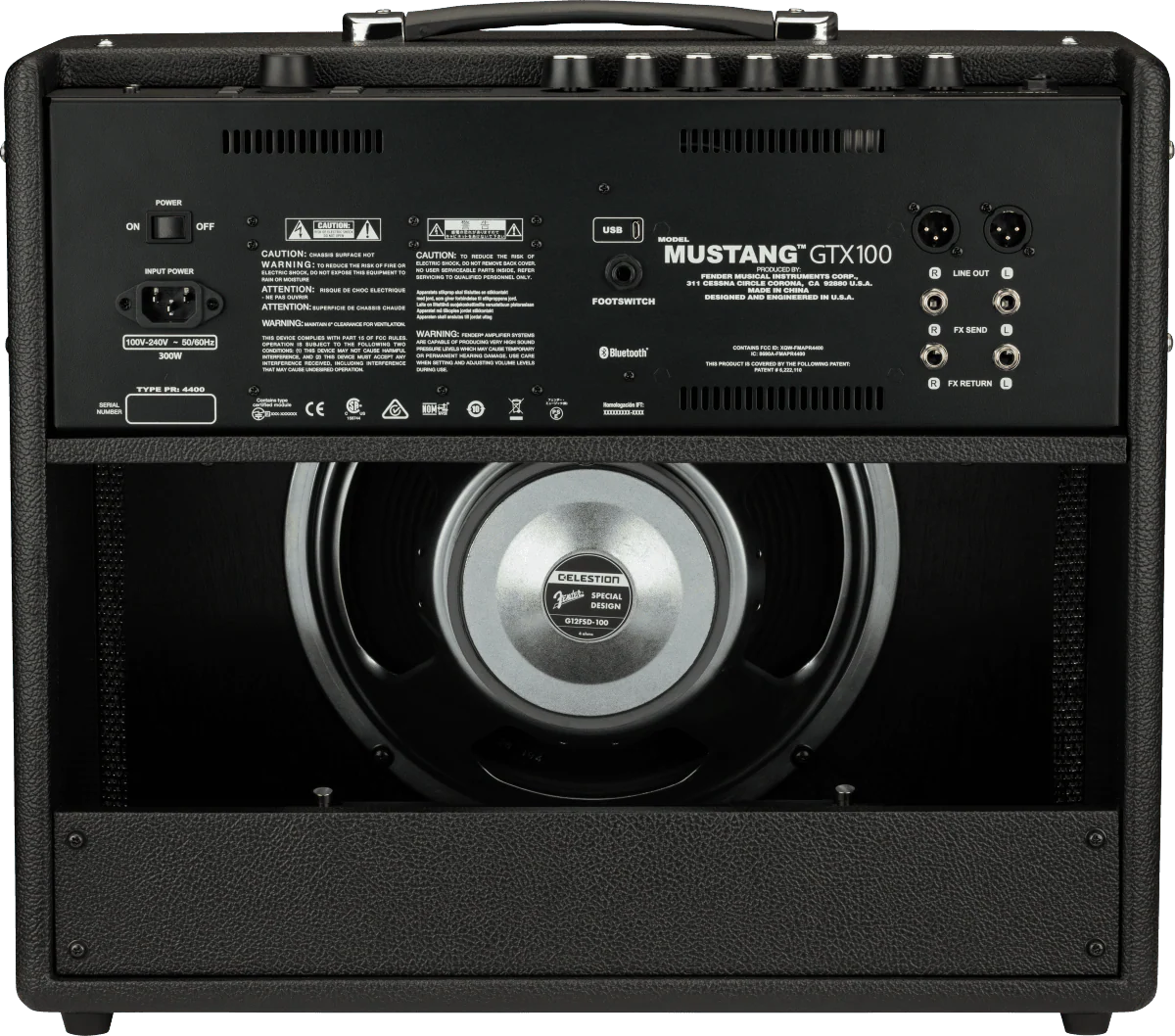 Amplificador Fender Guitarra Elec MUSTANG GTX 100 - Image 2