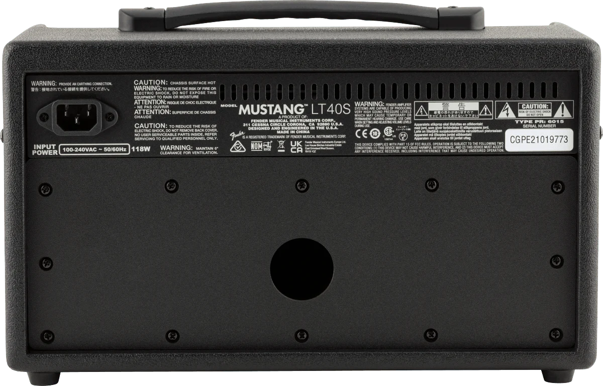 Amplificador Fender Mustang Lt40s 2311400000 Para Guitarra Electrica - Image 2