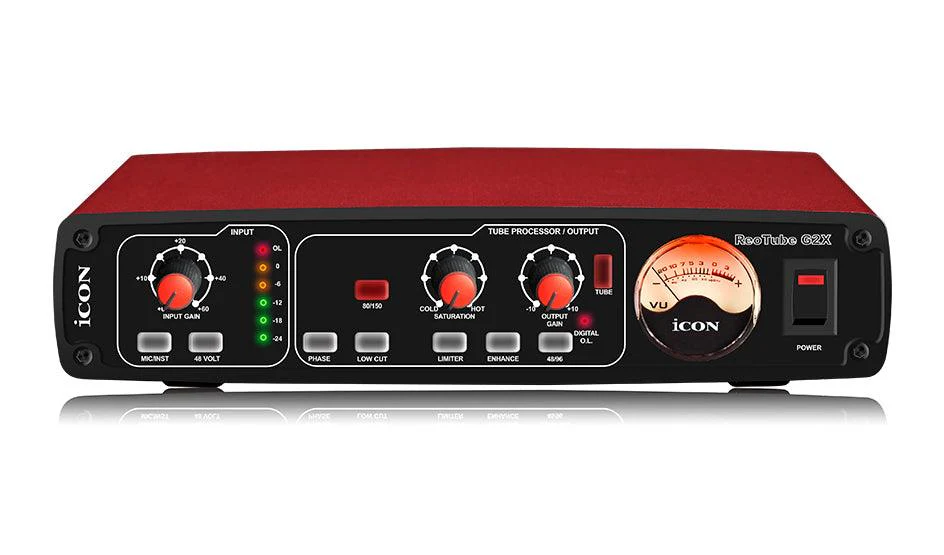 Preamplificador Icon Pro Audio Reotube G2X para Microfono