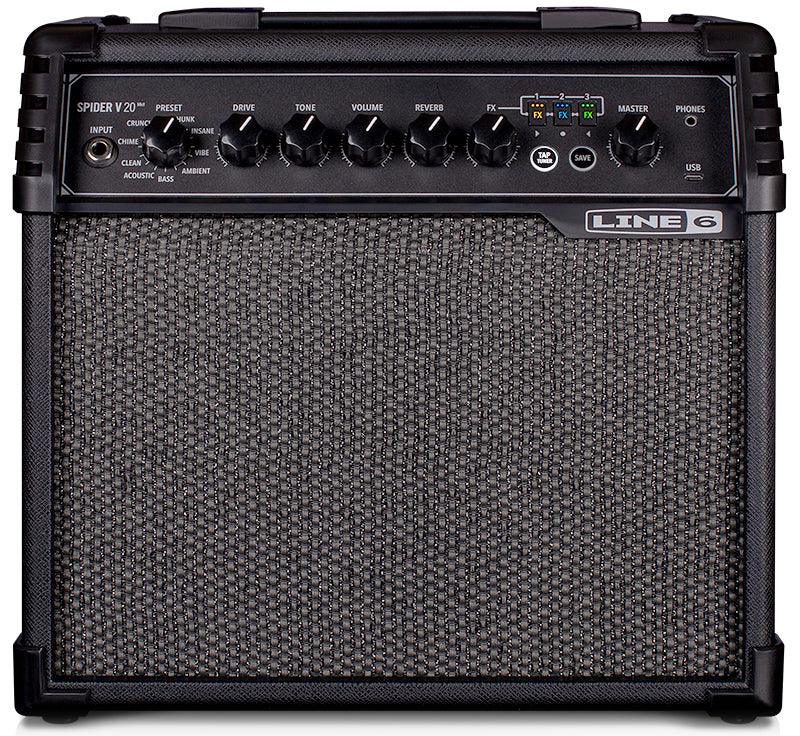 Amplificador Line 6 Spider V 20 Mkii US A43-1 Para Guitarra Electrica