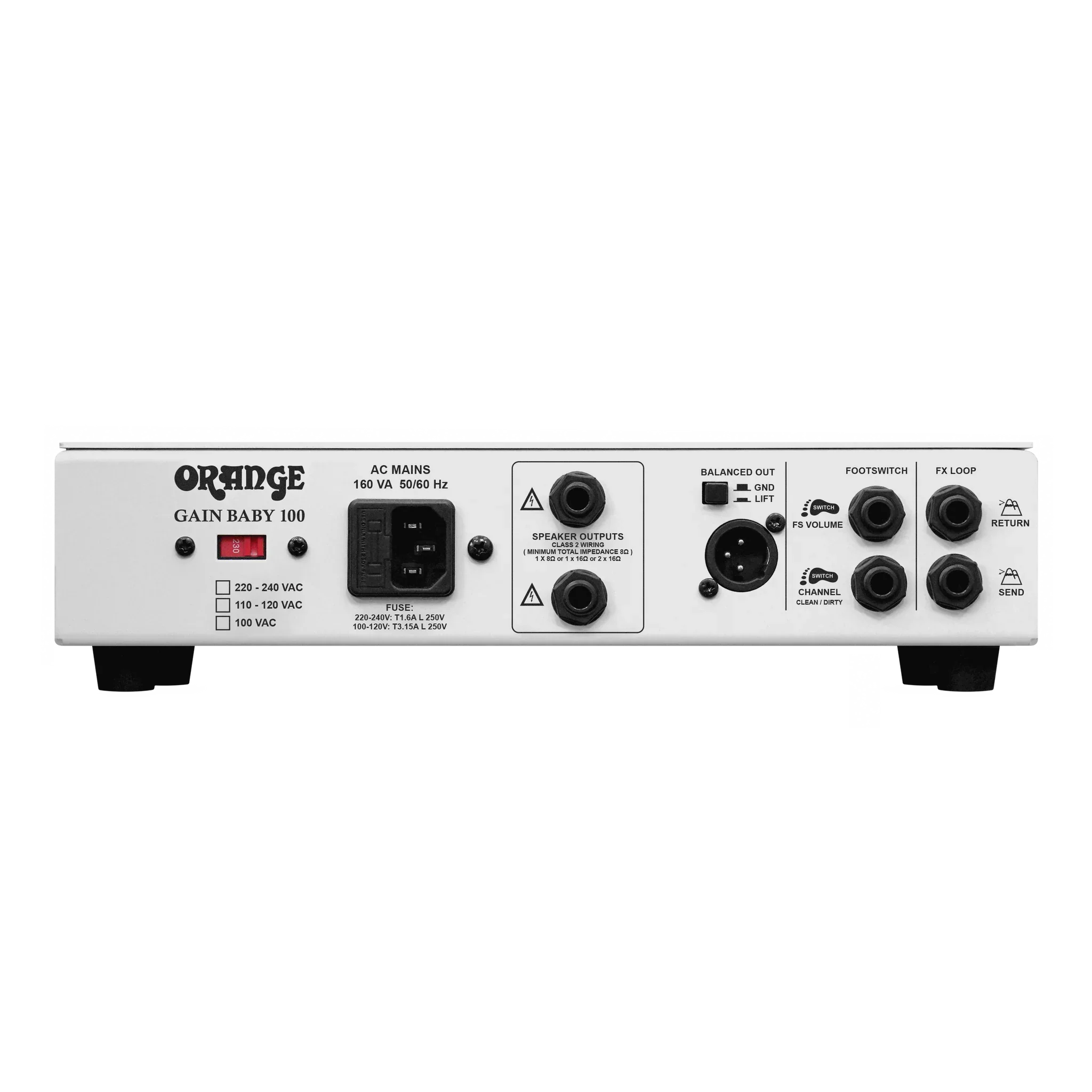 Amplificador Orange D-Gain-Baby-100 Cabezote Para Guitarra Electrica - Image 6