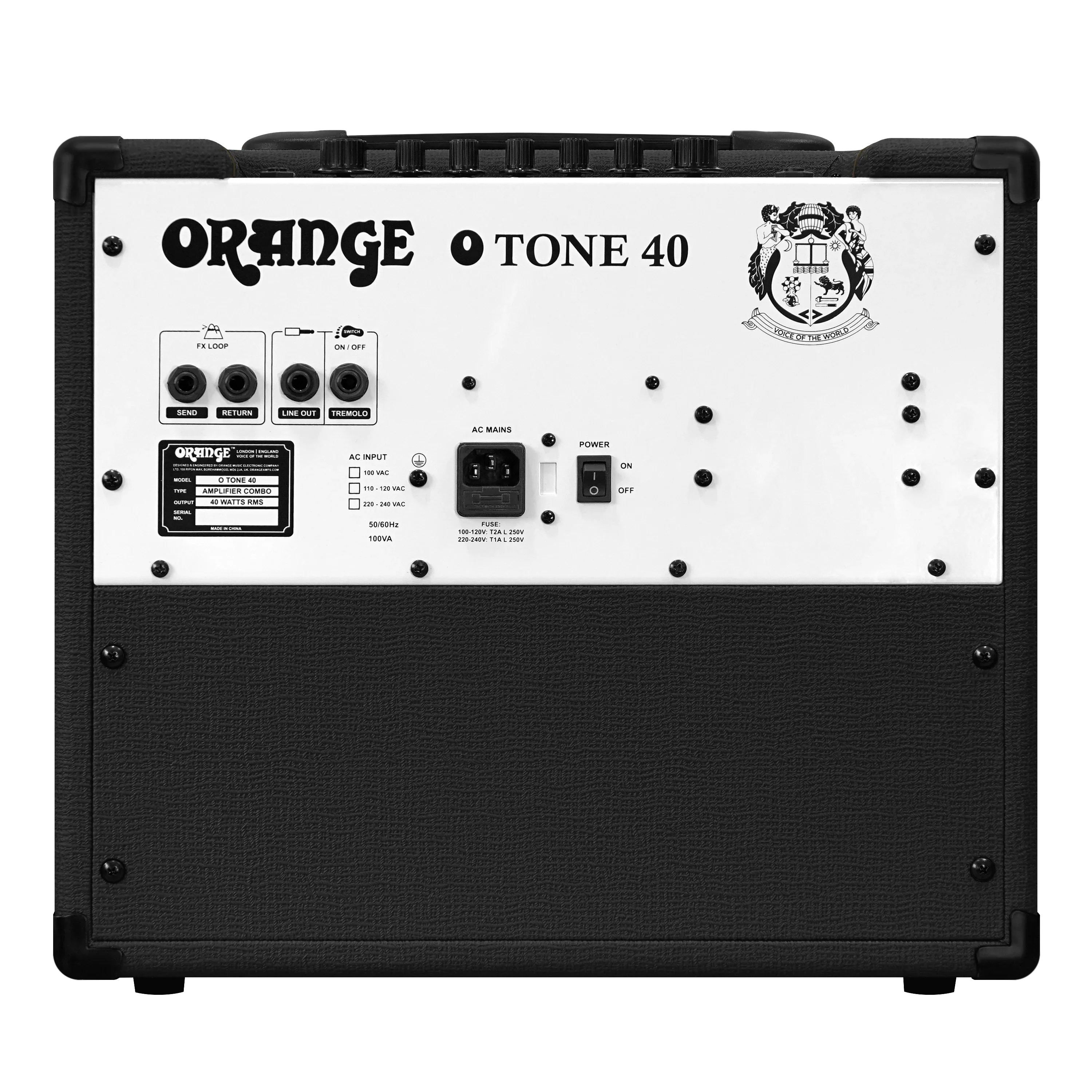 Amplificador Orange De Guitarra Electrica D-O-Tone-40-Bk - Image 4