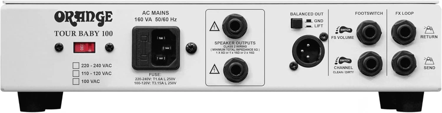 Amplificador Orange D-Tour-Baby-100 Cabezote Para Guitarra Electrica - Image 7