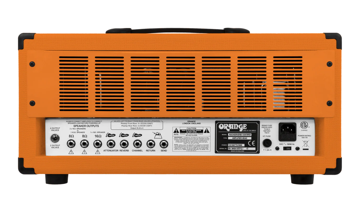 Amplificador Orange Rockerverb 50 Mkiii Cabezote Para Guitarra Electrica - Image 2