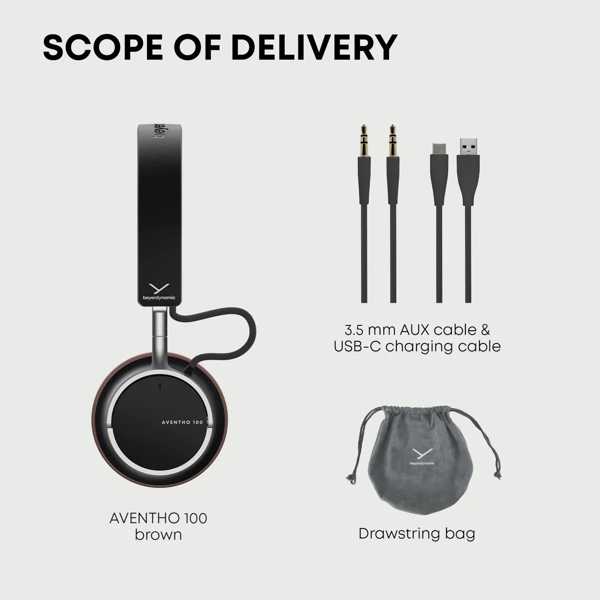 Audifono Beyerdynamic Aventho 100 Black Bluetooth - Image 2