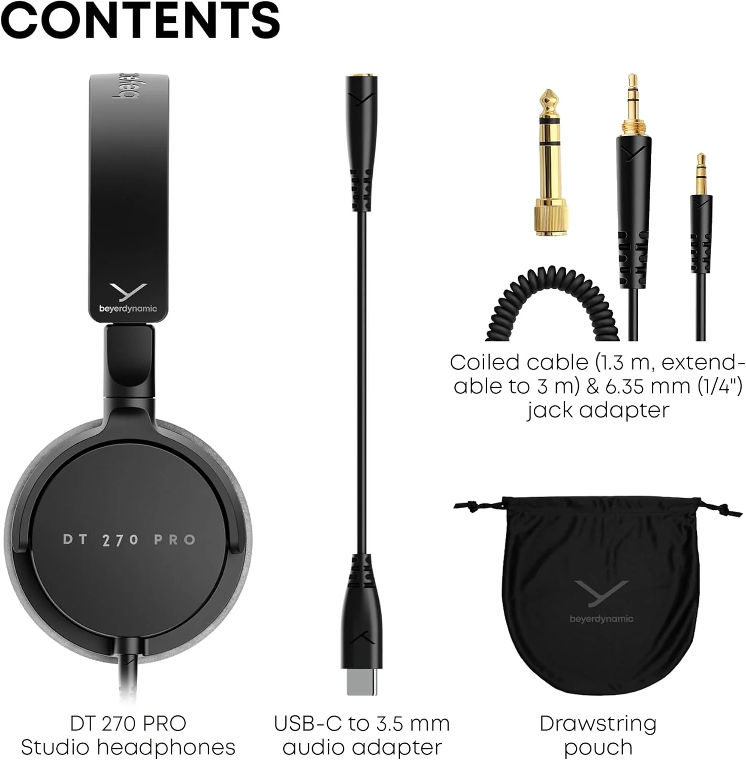 Audifono Beyerdynamic DT 270 Pro Compact Studio - Image 2