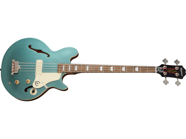 Bajo Electrico Epiphone Ebjcfpenh1 Jack Casady Faded Pelham Blue