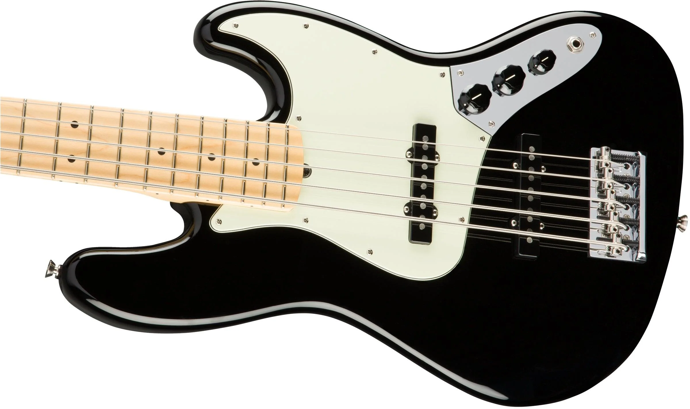 Bajo Electrico Fender American Pro Jazz Bass® V, diapasón de arce, negro 0193952706 - Image 4