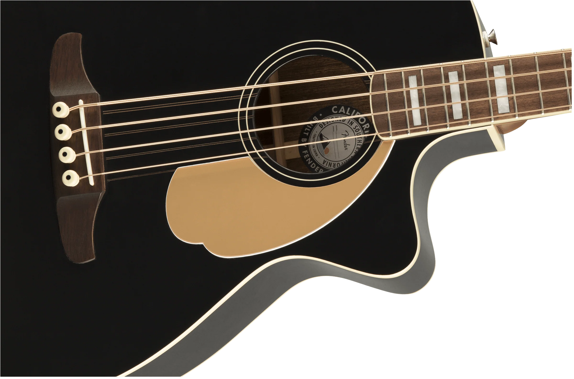 Bajo Electroacustico Fender Kingman 0970743106 Negro - Image 3