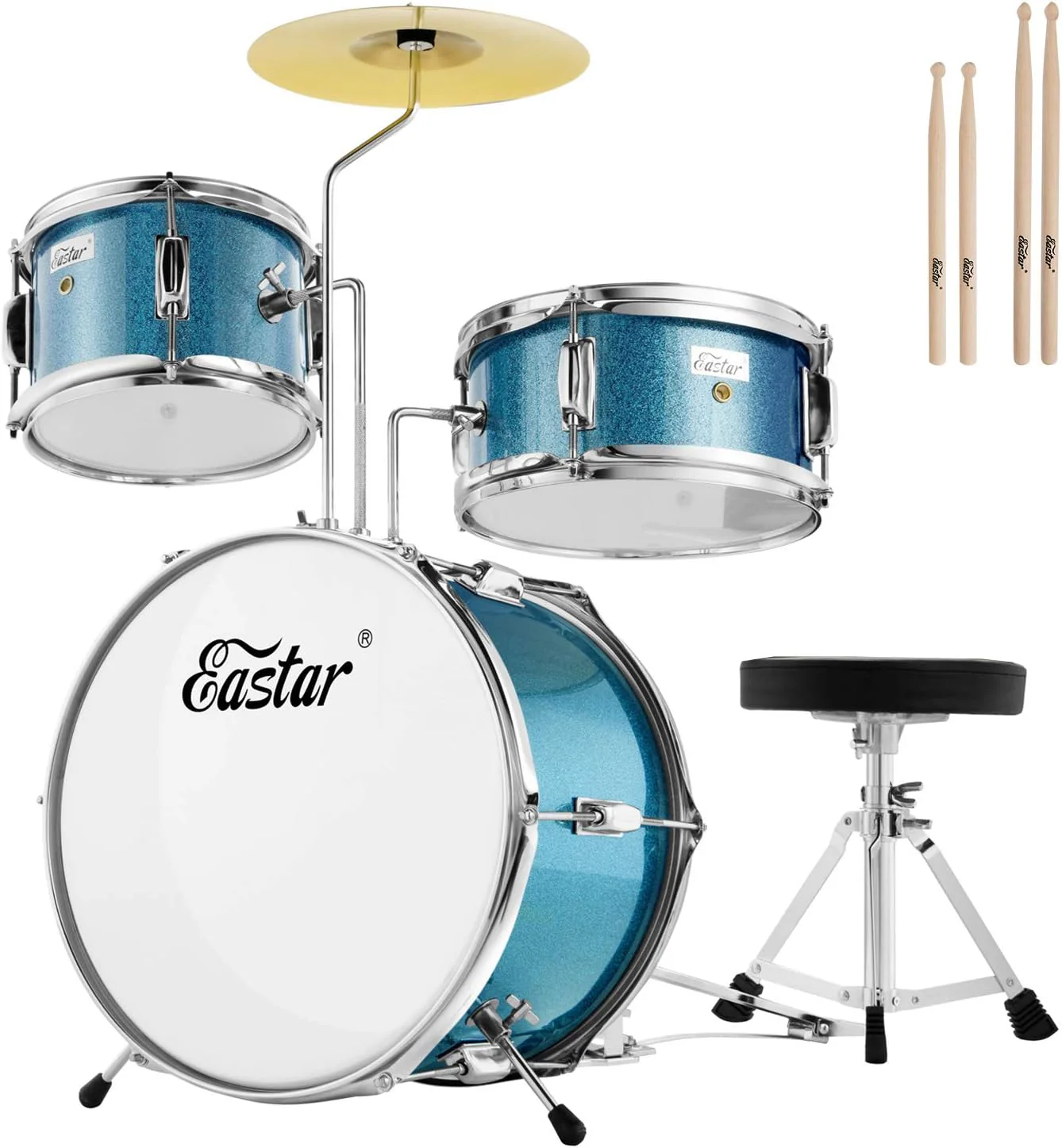 Bateria Acustica Donner Eb0300 Eds-180Msb 3Pc