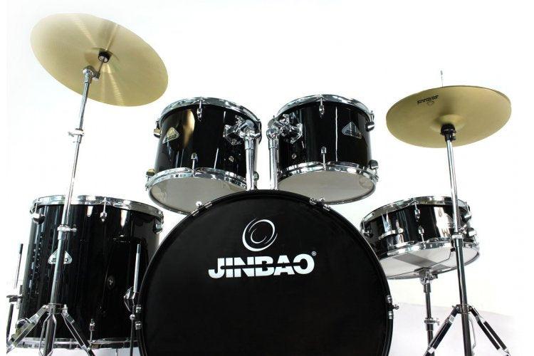 Bateria Jinbao Jbp1601a Atriles Negros Negra - Image 6