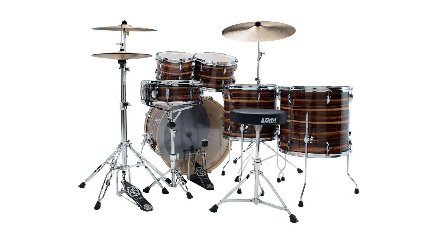 Bateria Tama Imperialstar Ie62H6W-Ctw/Bases Y Silla 6 Piezas - Image 2