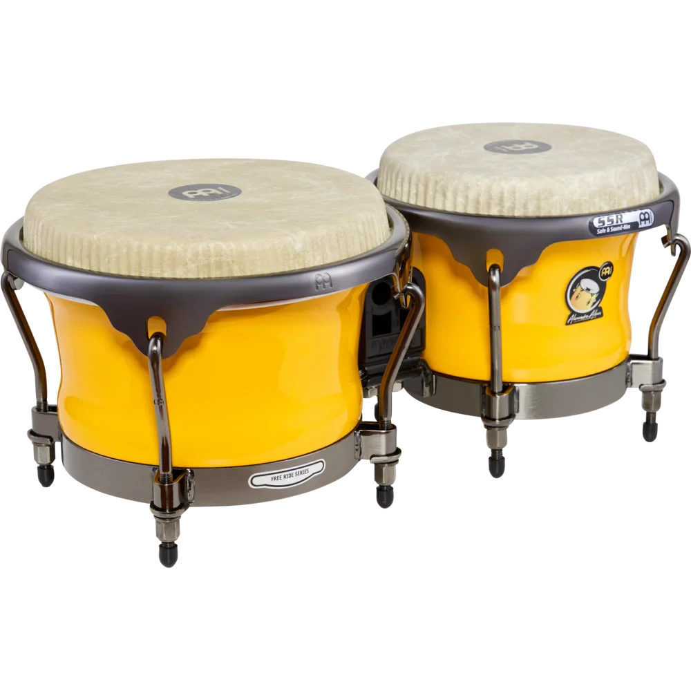 Bongo Meinl AA400SY Alexandra Alban Sunrise Yellow 7"+ 8 1/2" - Image 2