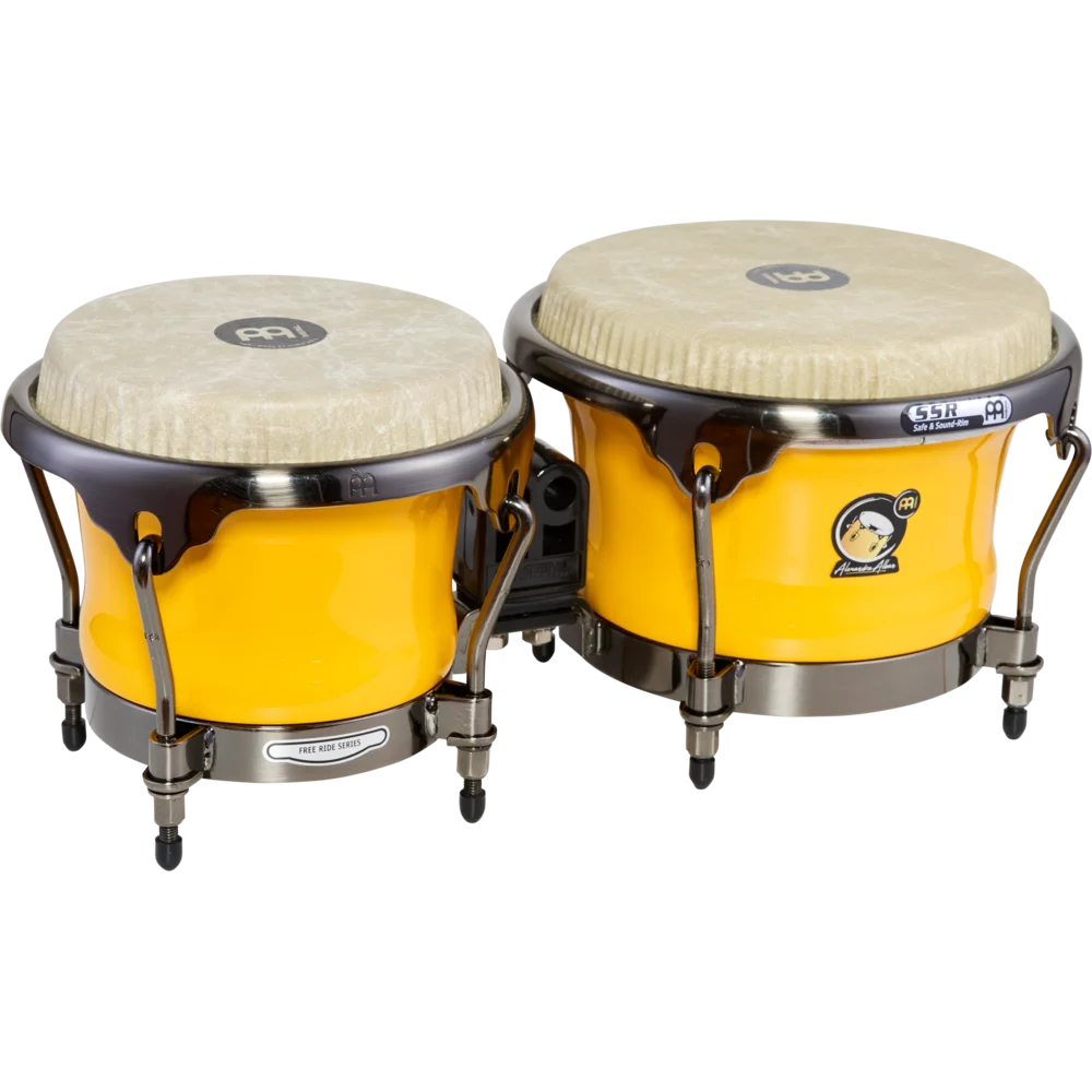 Bongo Meinl AA400SY Alexandra Alban Sunrise Yellow 7"+ 8 1/2" - Image 3