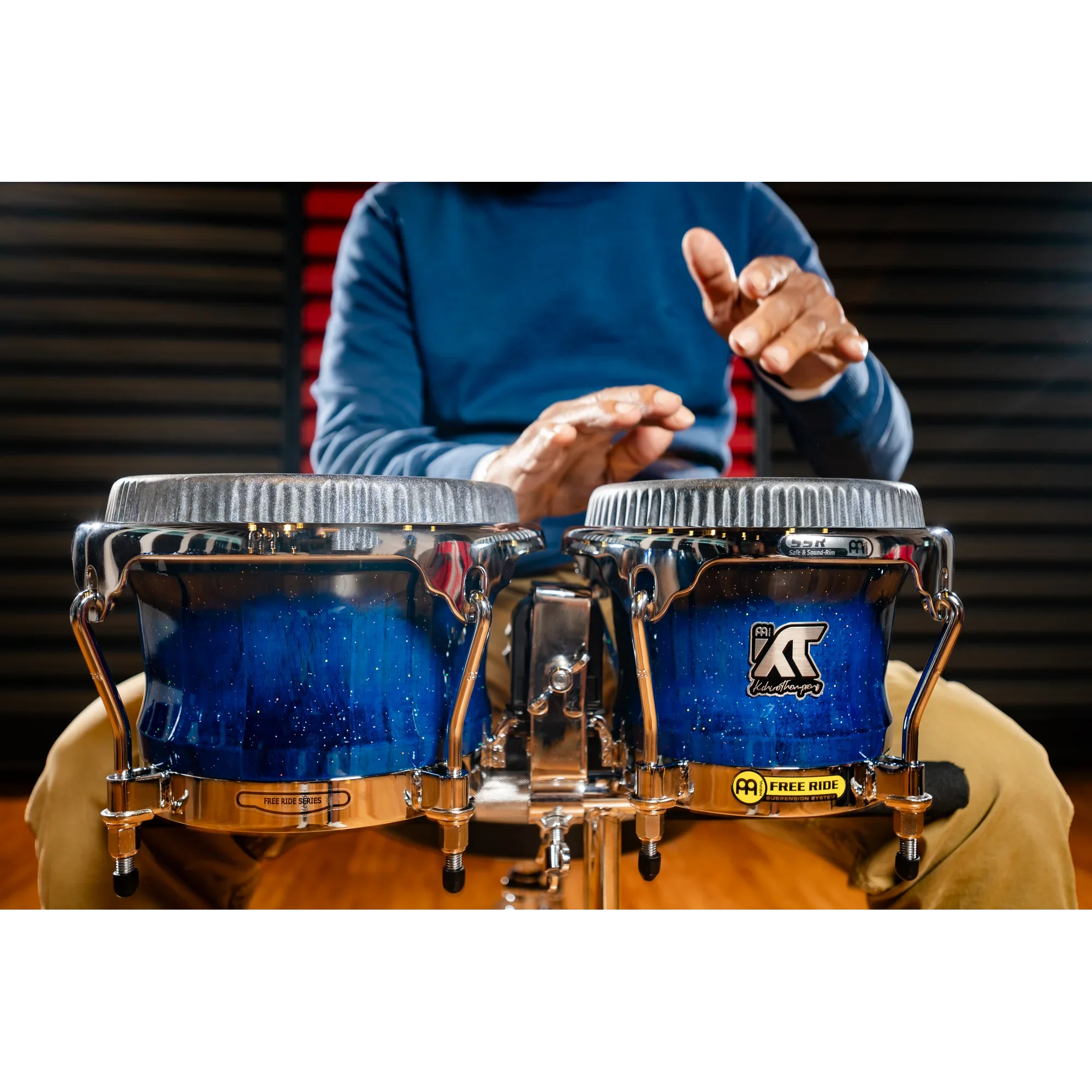 Bongo Meinl Wkt400Bw Kachiro Thompson Blue Wave - Image 7