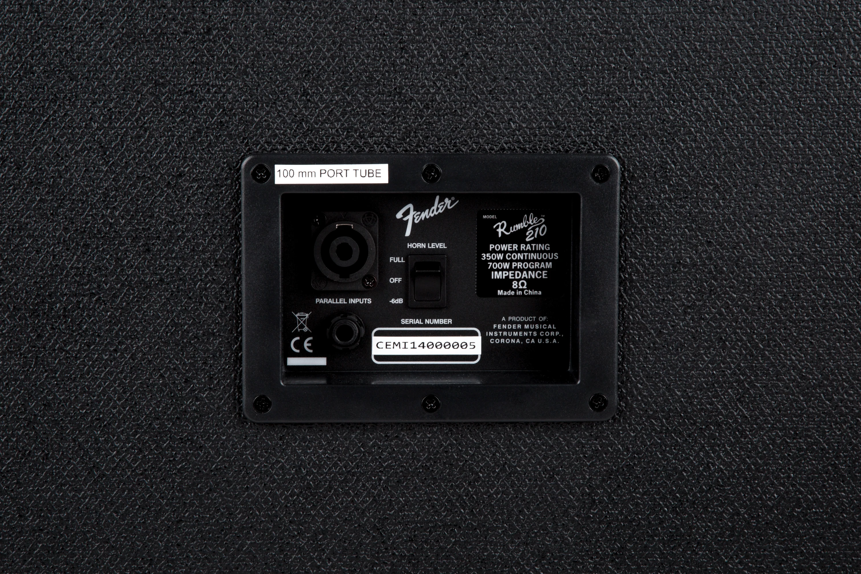 Cabina Fender Rumble 210 V3 2380100000 Para Bajo - Image 4