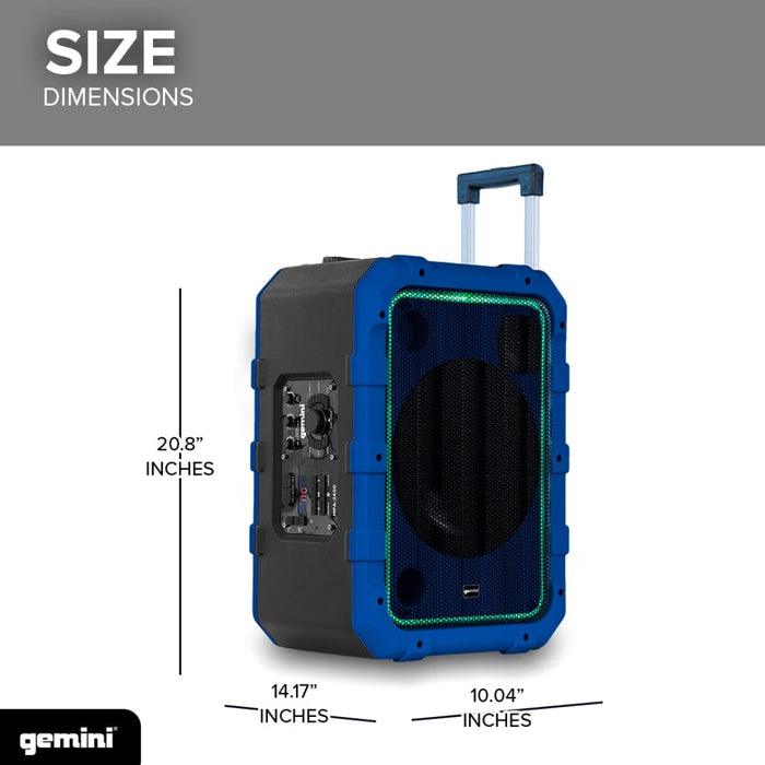 Cabina Gemini MPA-2400BLU Recargable Resis Interpe - Image 3