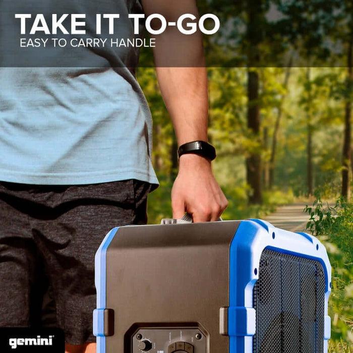 Cabina Gemini MPA-2400BLU Recargable Resis Interpe - Image 4