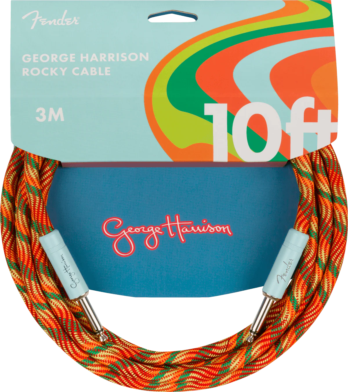Cable Fender George Harrison Rocky 10ft/3m Naranja - Image 4