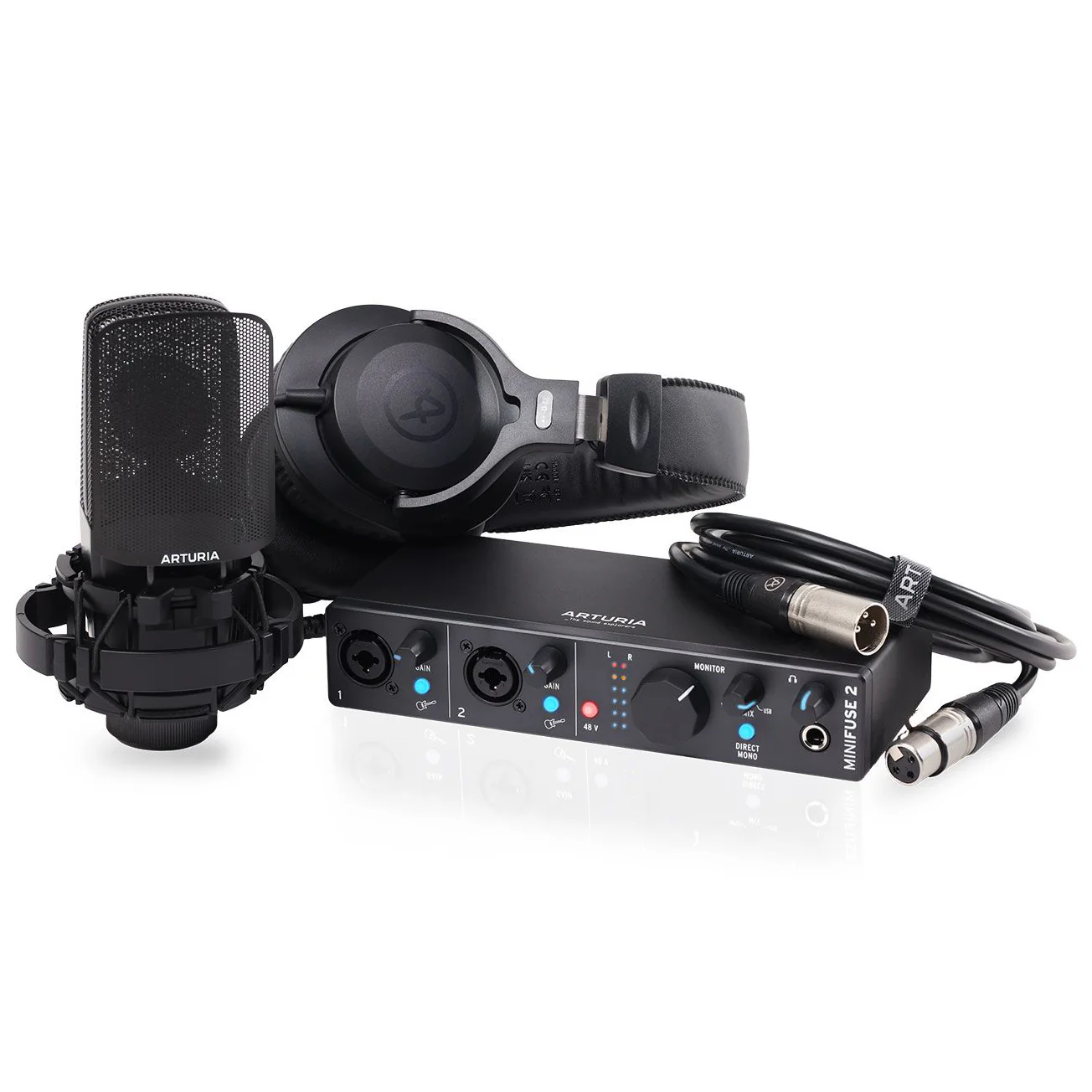 Combo De Grabacion Arturia Minifuse Negro 800202