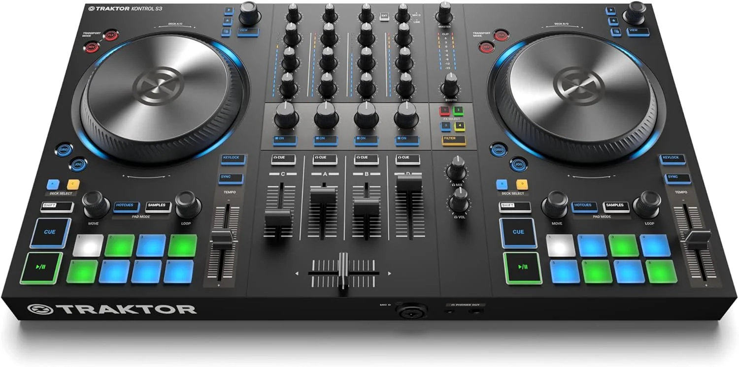 Controlador Dj Native Traktor Kontrol S3 - Image 2