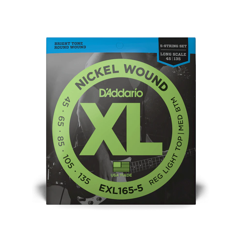 Encordado D Addario Bajo Exl165-5 45-135