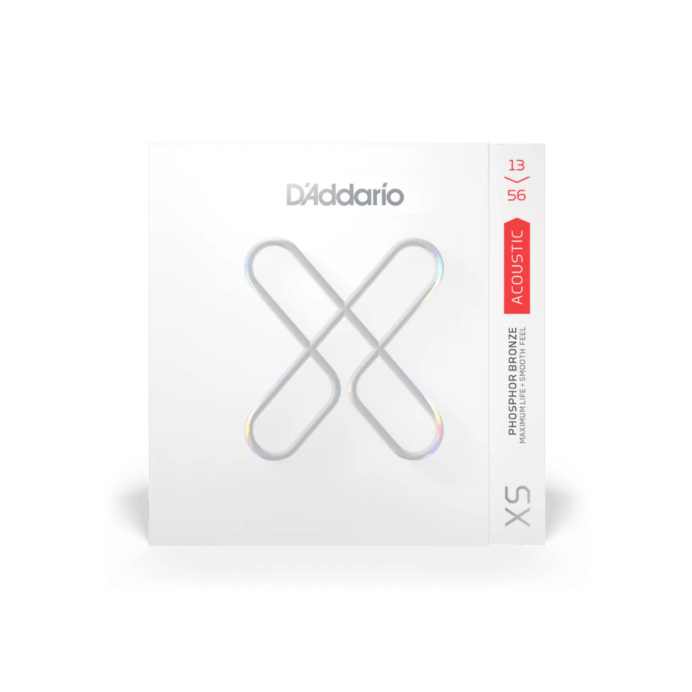 Encordado D Addario Guitarra Acustica Xsapb 13 56 Med Xs