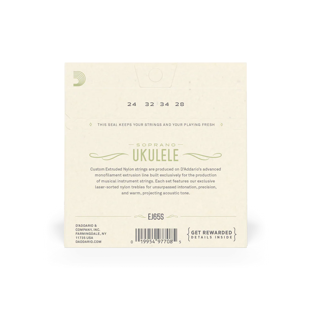 Encordado D Addario Proarte Ukulele Ej65s - Image 2