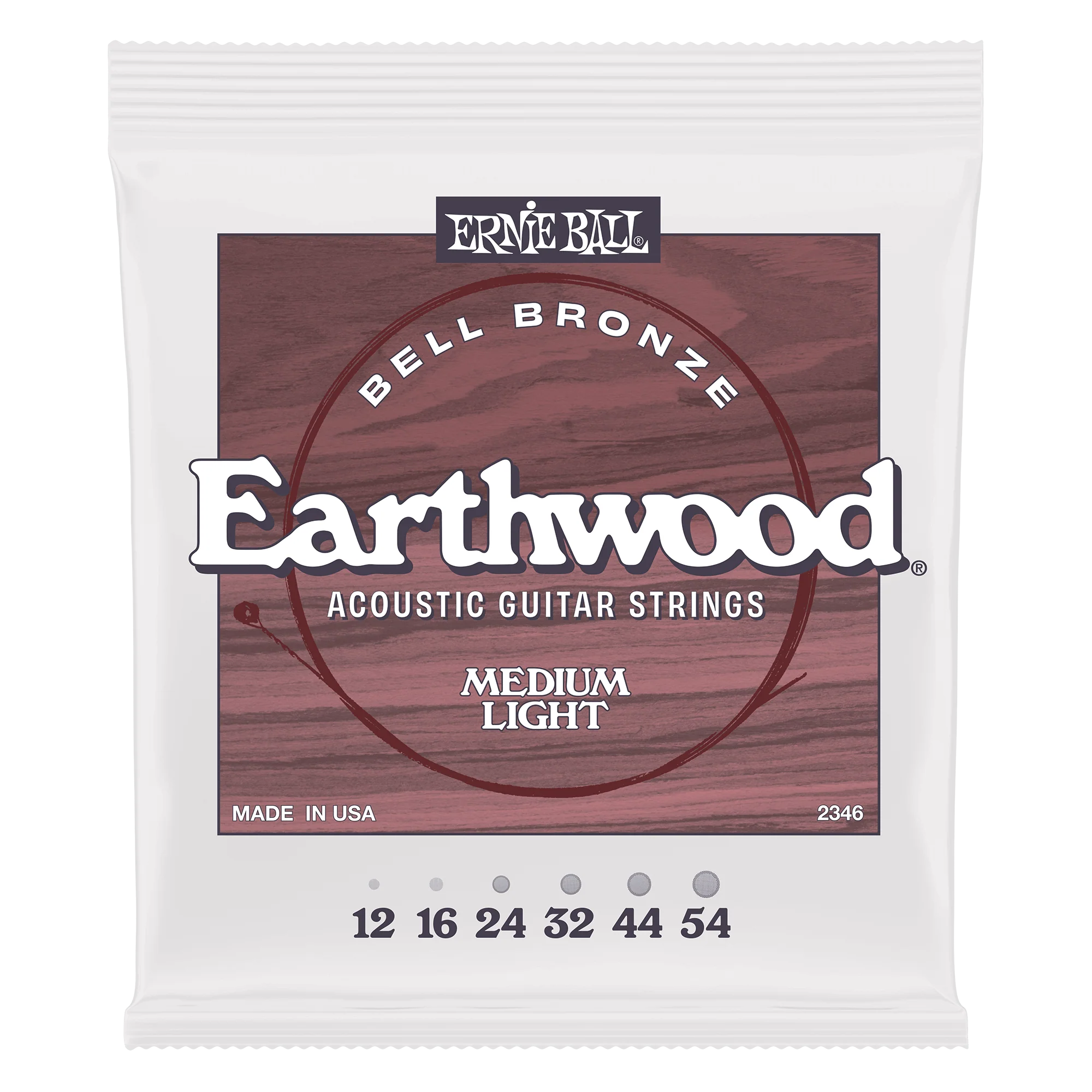 Encordado Ernie Ball Guitarra Acustica 2346 12-54
