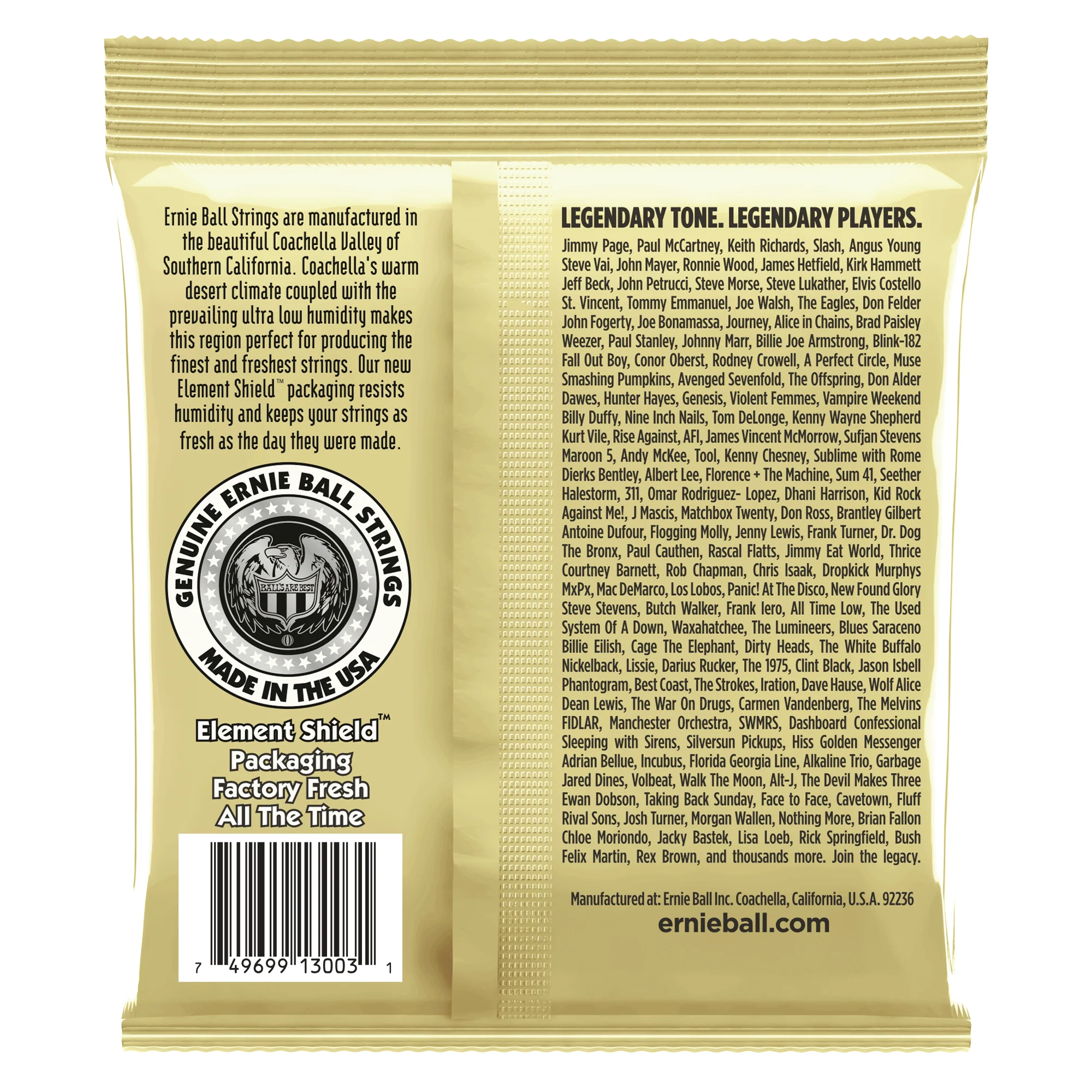 Encordado Ernie Ball Guitarra Acustica 3003 12-54 x3 - Image 2
