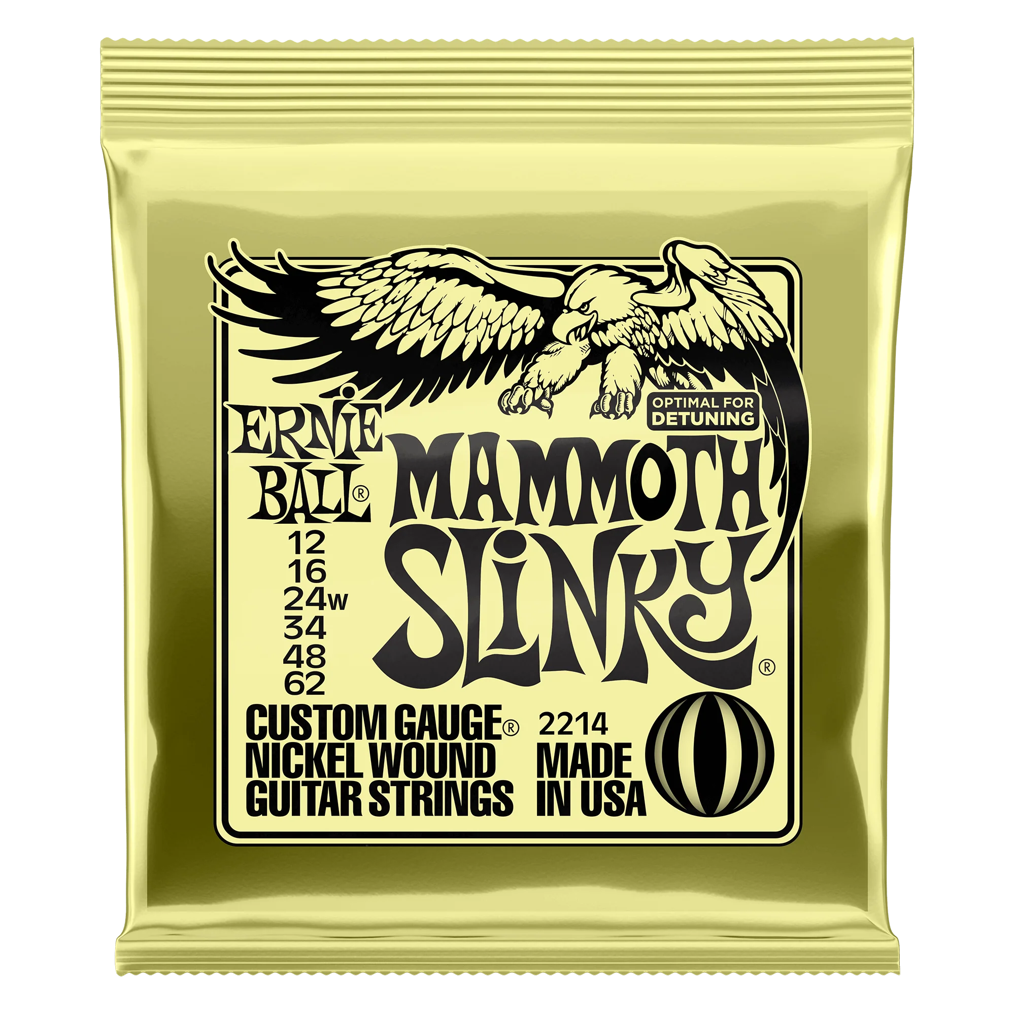 Encordado Ernie Ball Guitarra Electrica 2214 12-62