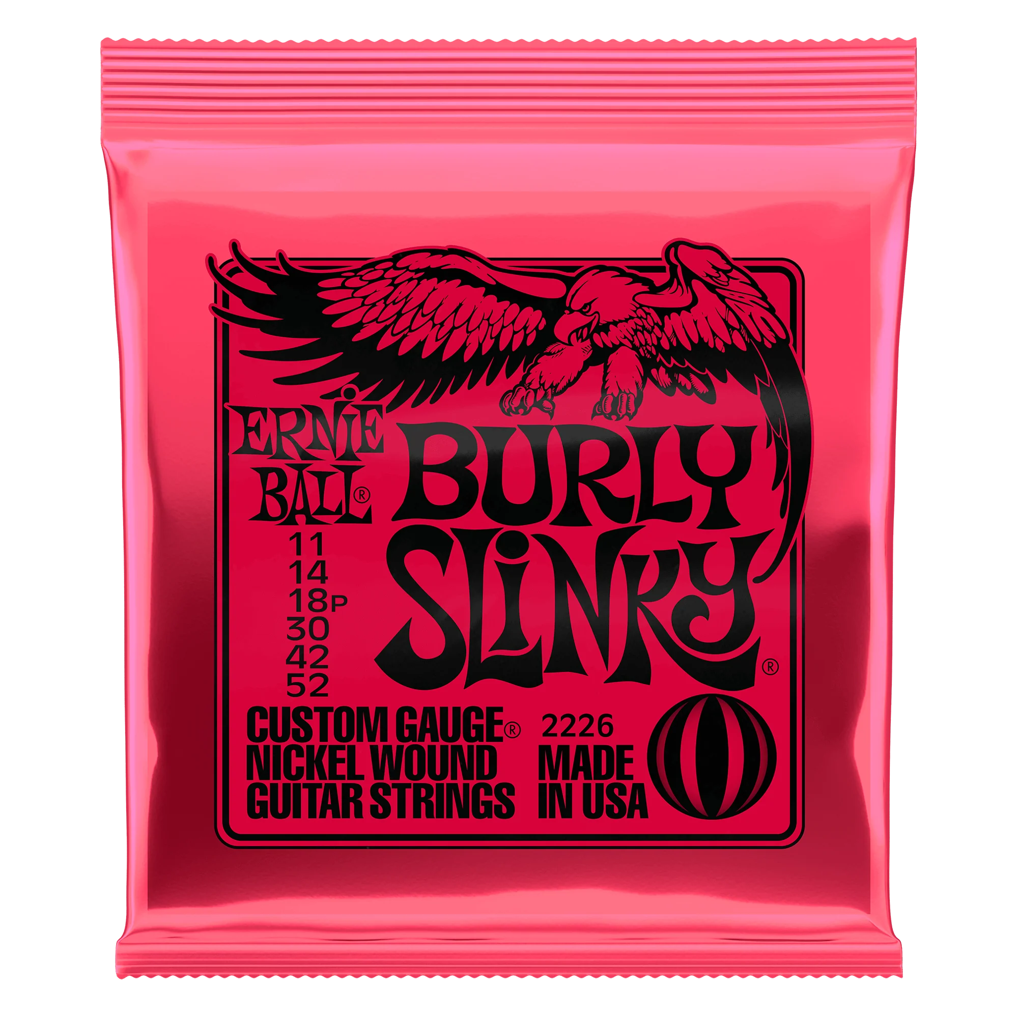 Encordado Ernie Ball Guitarra Electrica 2226 11-52