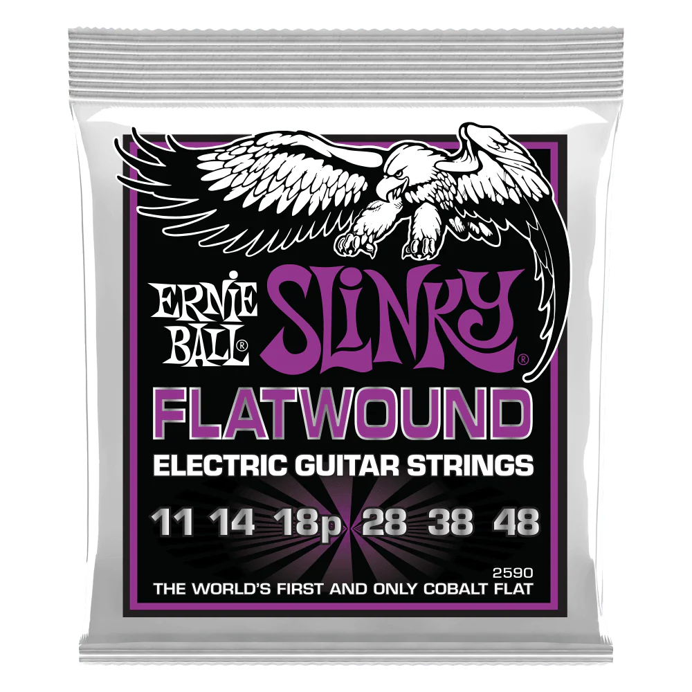 Encordado Ernie Ball Power Slinky Flatw 11-48 P02590