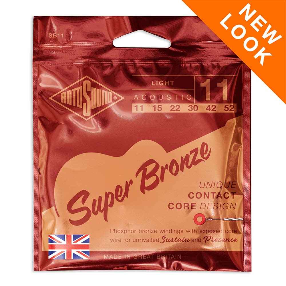 Encordado Rotosound SB11 Guit Acust Super Bronze 11-52