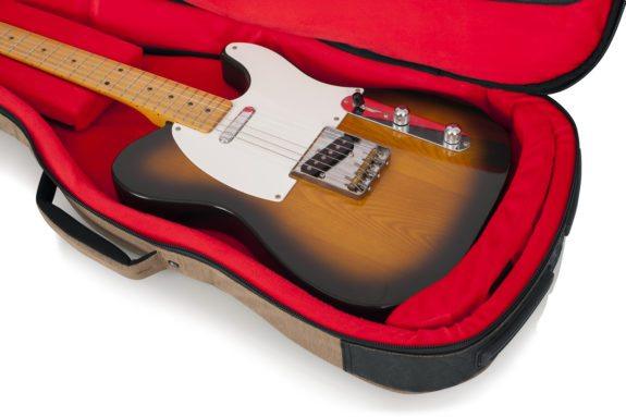 Estuche Semiduro Gator Guitarra Electrica Gt-Tan - Image 4