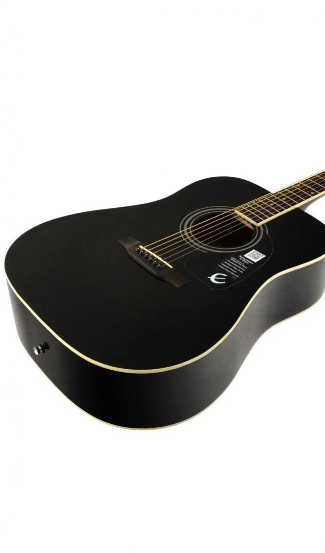 Guitarra Acustica Epiphone Ea10ebch1 Dr-100 Ebony - Image 4