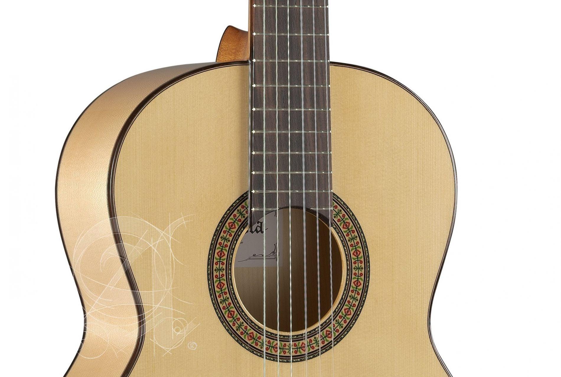 Guitarra Acustica Alhambra 3f Flamenco Pure /golpeador - Image 4