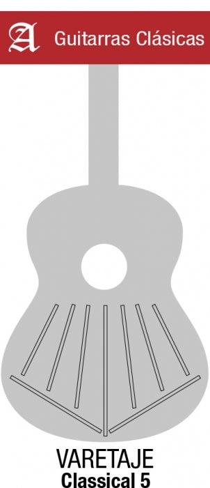 Guitarra Acustica Alhambra 6 Ebano Blanco/Estuche Semiduro - Image 11