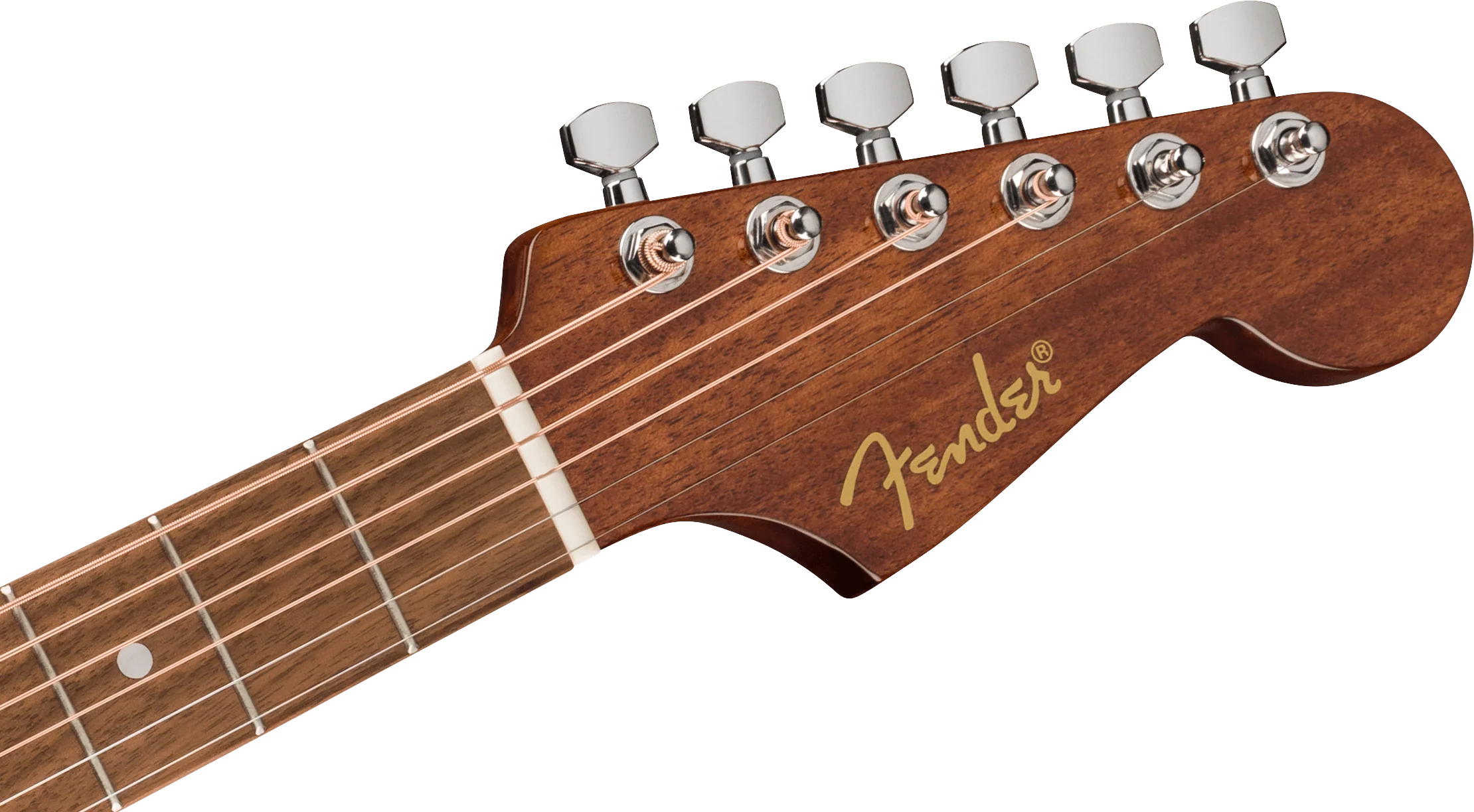 Guitarra Acustica Fender Ca Std Redondo Mini Wb Ib Blk 0974101106 - Image 4