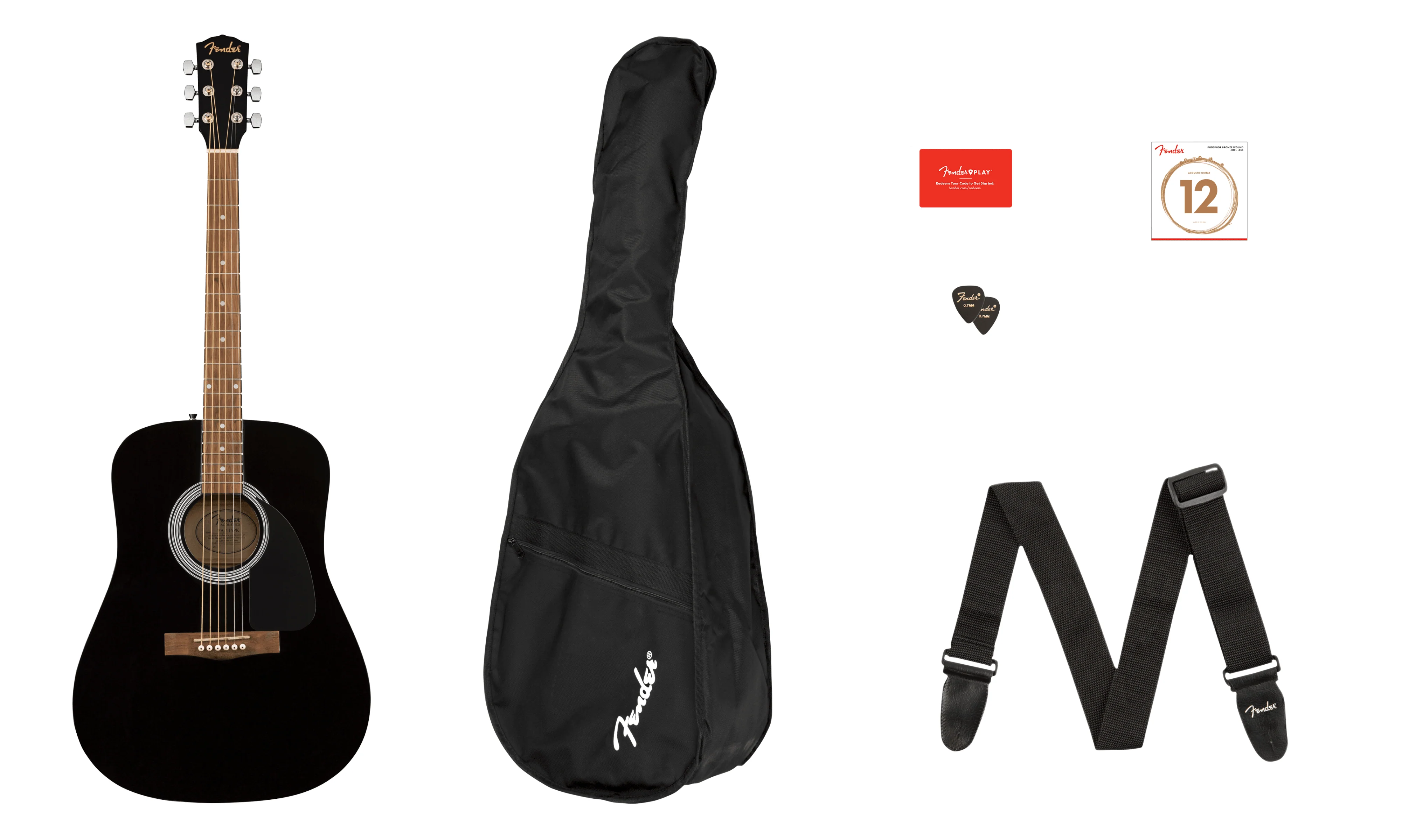 Guitarra Acustica Fender FA-115 KIT 0971210506