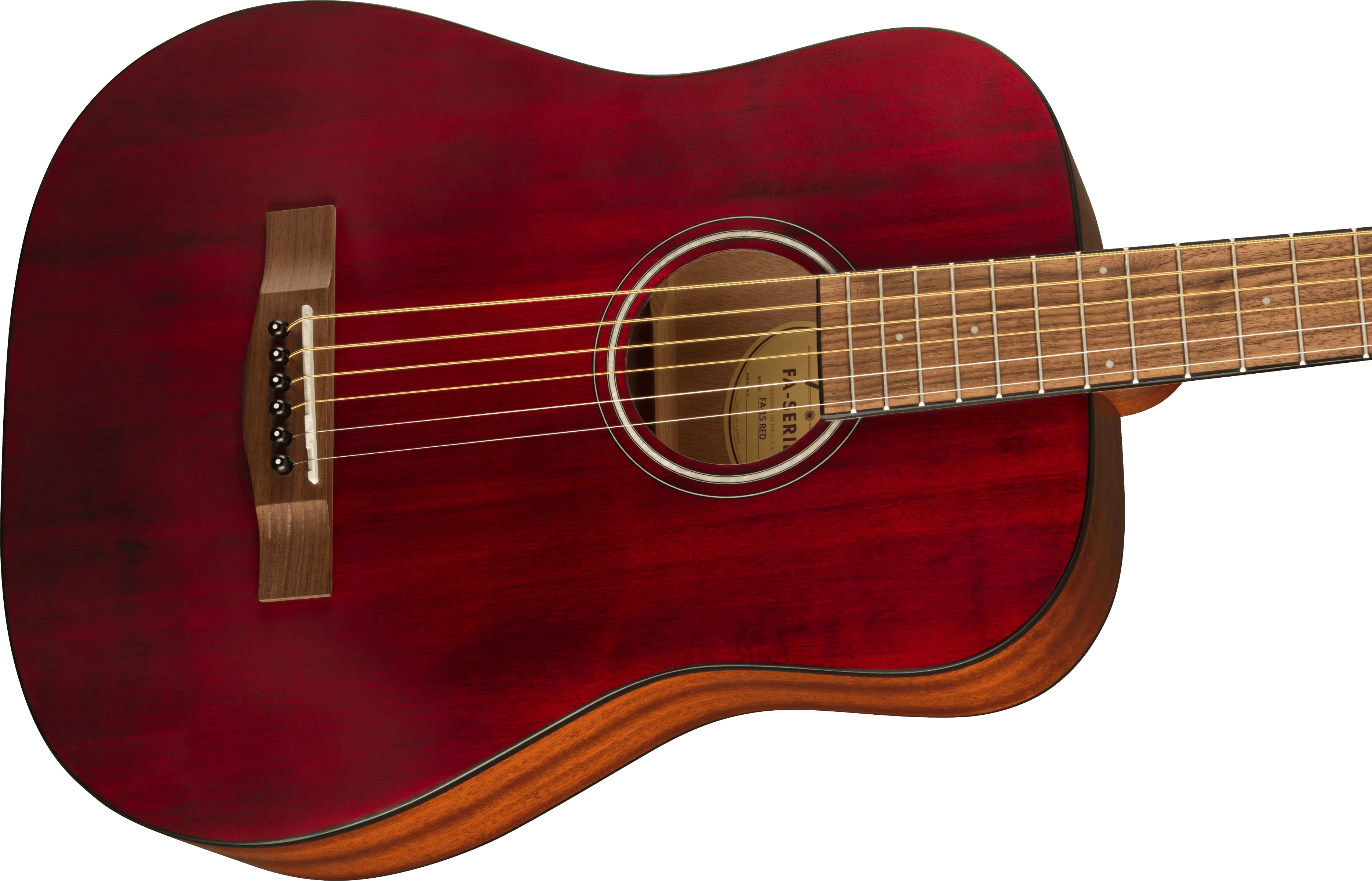 Guitarra Acustica Fender Fa-15 0971170170 - Image 4