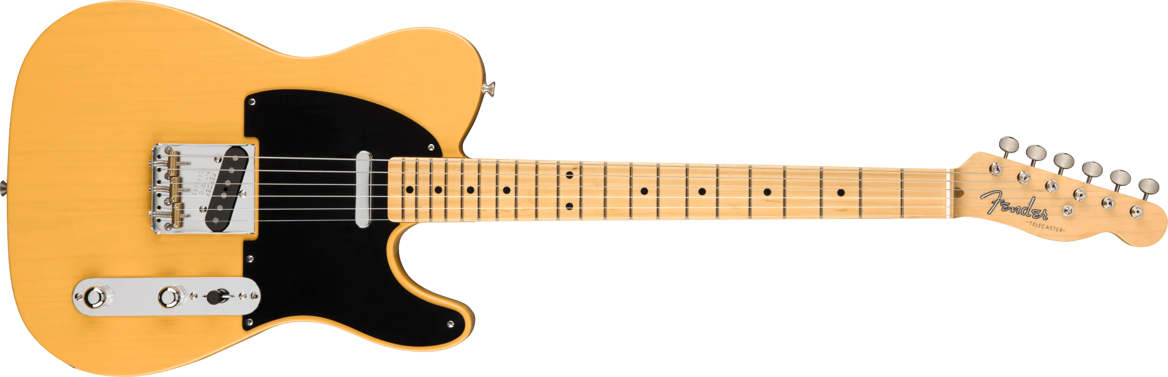 Guitarra Electrica Fender American Original '50s Telecaster®, diapasón de arce, rubio caramelo 0110132850
