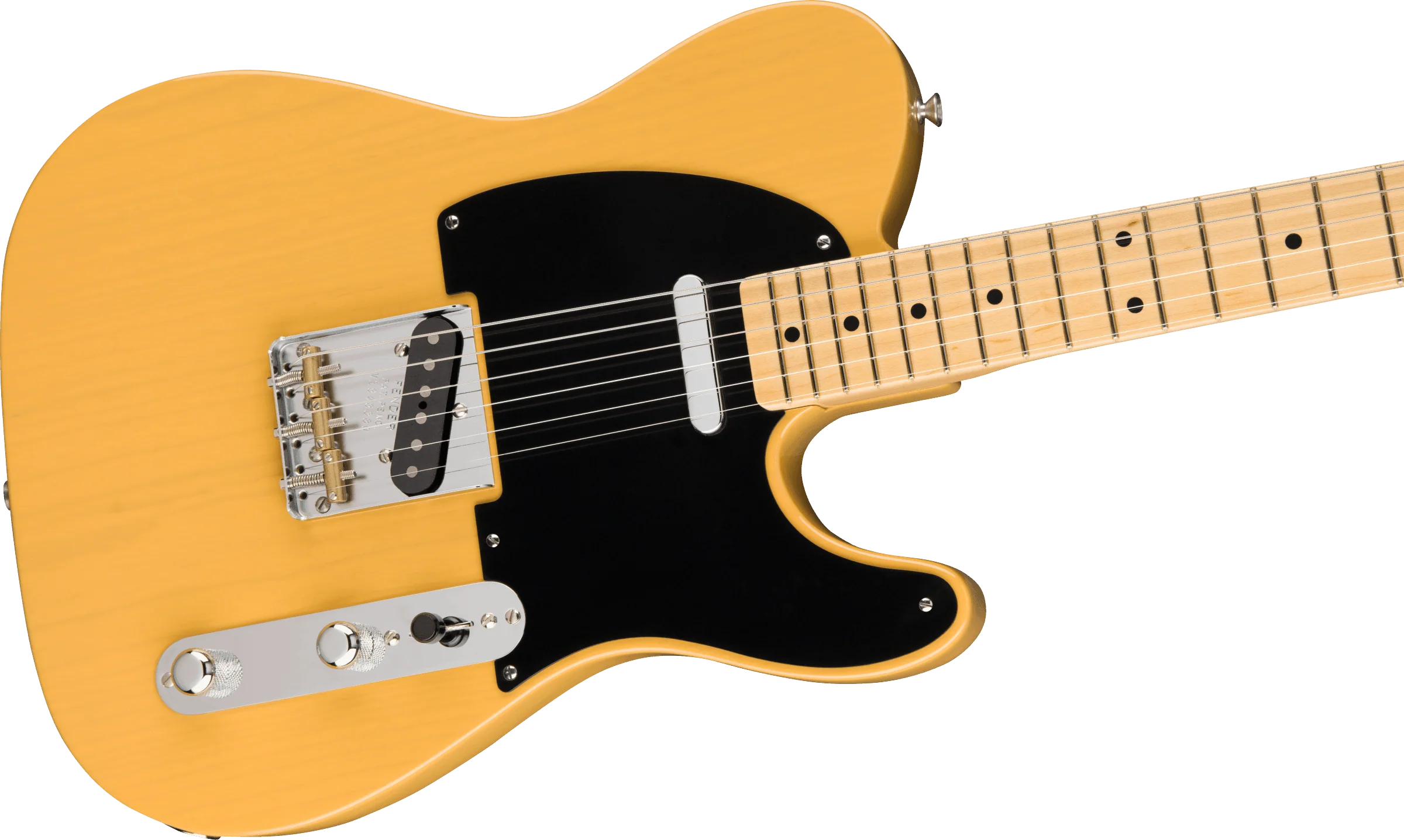 Guitarra Electrica Fender American Original '50s Telecaster®, diapasón de arce, rubio caramelo 0110132850 - Image 3