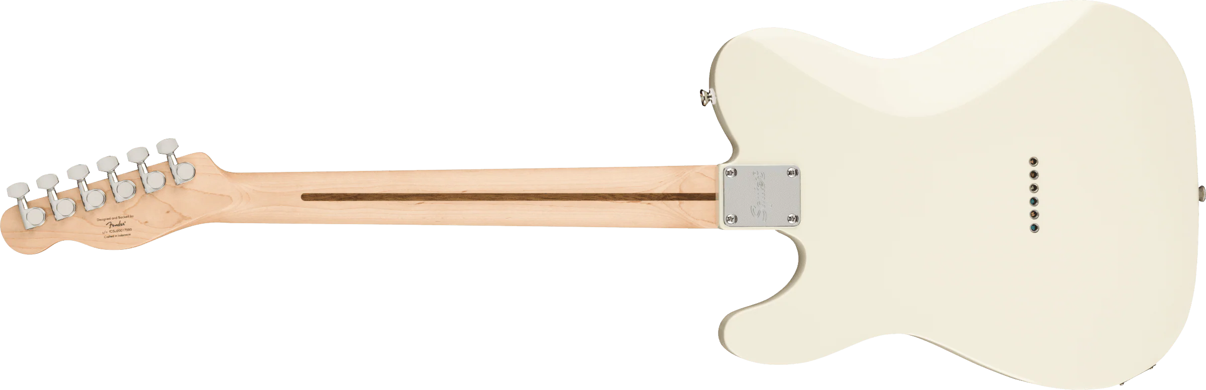 Guitarra Electrica Fender Squier Affinity Telecaster Blanco Olímpico 378200505 - Image 3