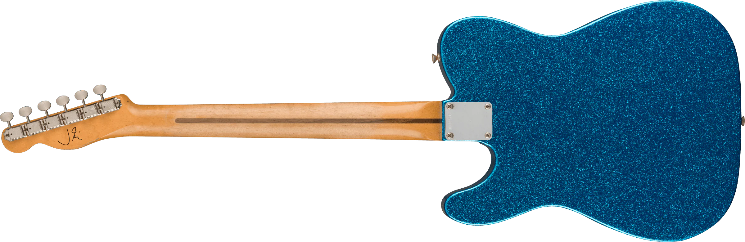 Guitarra Electrica Fender J Mascis Telecaster Bottle Rocket Blue Flake 140262326 - Image 3
