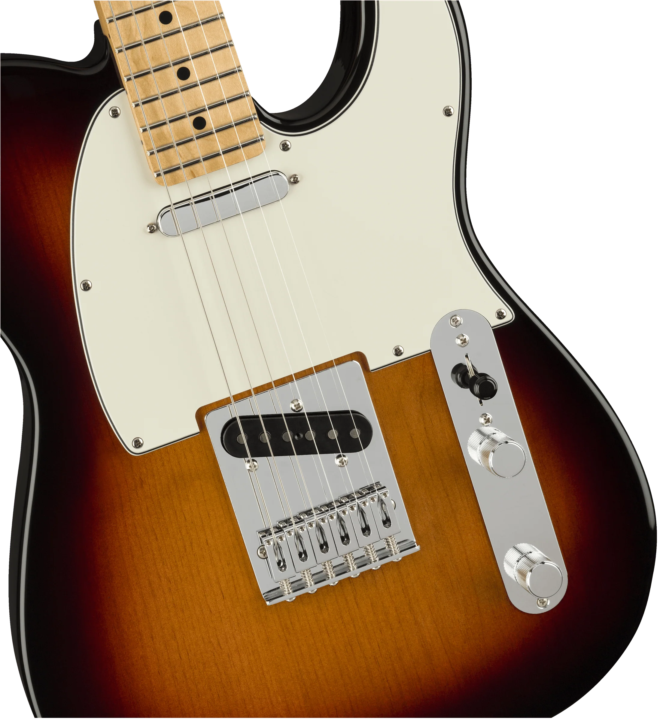 Guitarra Electrica Fender Player Telecaster, Maple Fingerboard, 3-color Sunburst - Image 4