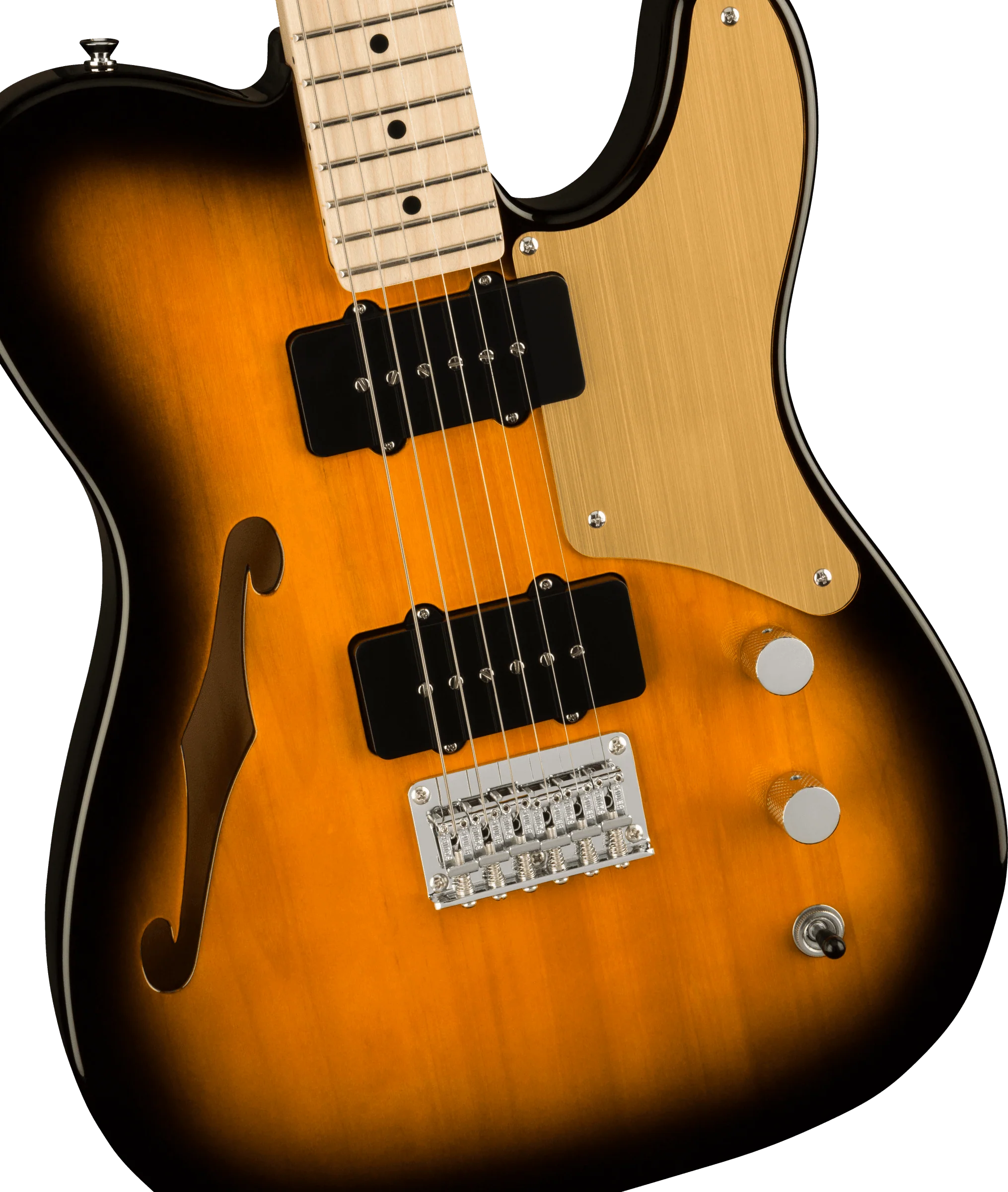 Guitarra Electrica Fender Paranormal Cabronita Telecaster Thinline, Sunburst 377020503 - Image 2