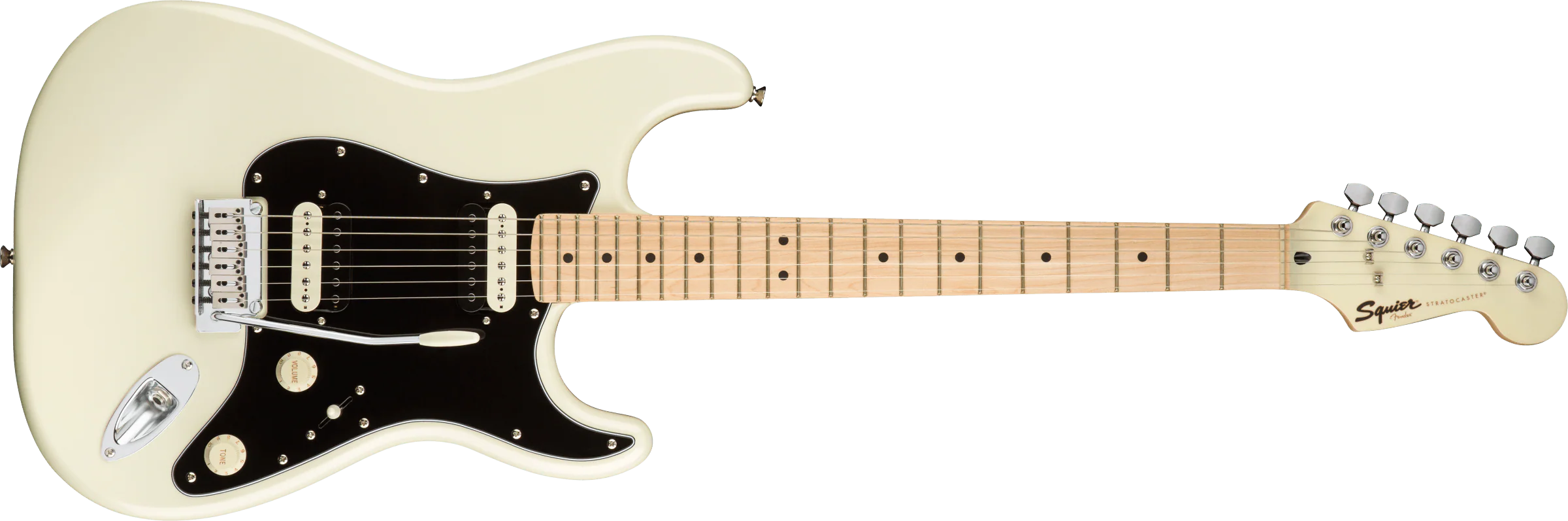 Guitarra Electrica Fender Squier Stratocaster® HH contemporánea, diapasón de arce, blanco perla 0370222523