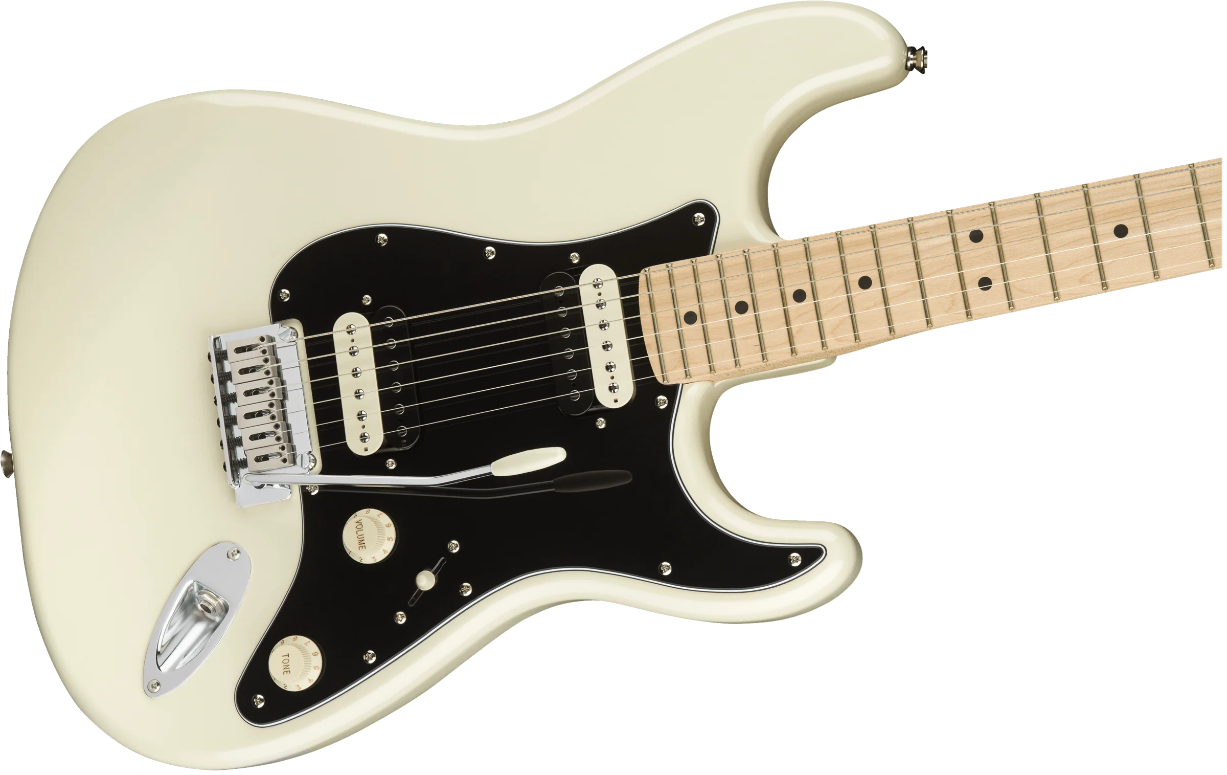 Guitarra Electrica Fender Squier Stratocaster® HH contemporánea, diapasón de arce, blanco perla 0370222523 - Image 3